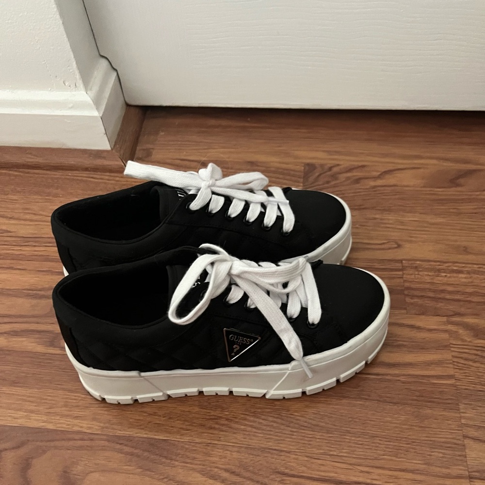 Guess Black and White Sneakers